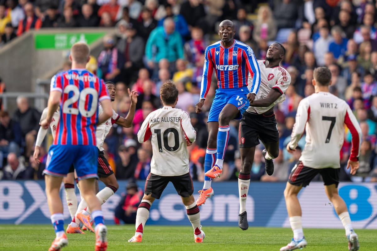 Crystal Palace 2-1 Liverpool